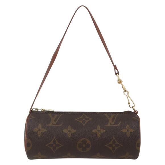 LOUIS VUITTON Monogram Papillon Pouch LV Auth ka1183 - Picture 13 of 16